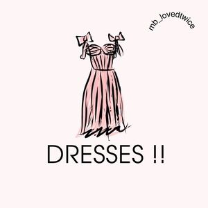 * FLYER *DRESSES ARE HERE! 🌸